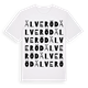 Älveröd ordlek t-shirt