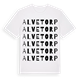 Alvetorp ordlek t-shirt