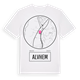White t-shirt med Alvhem t-shirt