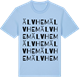 Blue Soul t-shirt med Älvhem ordlek t-shirt