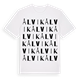 Ålvik ordlek t-shirt