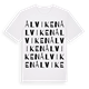 Ålviken ordlek t-shirt