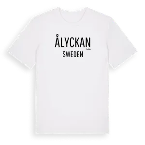 Ålyckan i Sverige t-shirt – ekologisk bomull t-shirt från Pinshirt