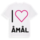 Jag älskar Åmål t-shirt stort tryck