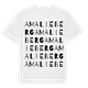 Amalieberg ordlek t-shirt
