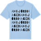 Blue Soul t-shirt med Ambjörnhagen ordlek t-shirt