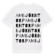 Ambjörntorp ordlek t-shirt