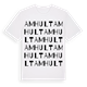Amhult ordlek t-shirt