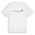 Åminnet hjärta t-shirt