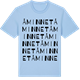 Blue Soul t-shirt med Åminnet ordlek t-shirt
