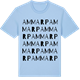 Blue Soul t-shirt med Ammarp ordlek t-shirt