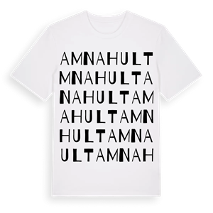 Amnahult ordlek t-shirt – ekologisk bomull t-shirt från Pinshirt