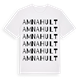 Amnahult ordlek t-shirt