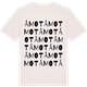Vintage White t-shirt med Åmot ordlek t-shirt