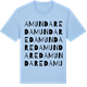 Blue Soul t-shirt med Amundared ordlek t-shirt