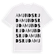 Amundsrud ordlek t-shirt