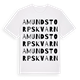 Amundstorps Kvarn ordlek t-shirt