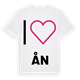 Jag älskar Ån t-shirt stort tryck