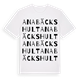 Anabäckshult ordlek t-shirt