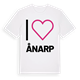 White t-shirt med Jag älskar Ånarp t-shirt stort tryck
