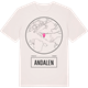 Vintage White t-shirt med Andalen t-shirt