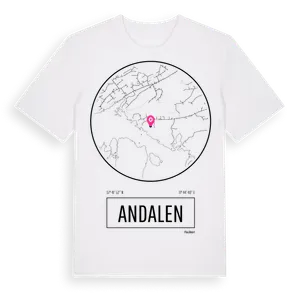 Andalen t-shirt – ekologisk bomull t-shirt från Pinshirt