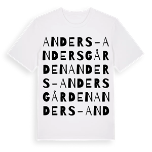Anders-Andersgården ordlek t-shirt – ekologisk bomull t-shirt från Pinshirt