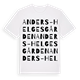 Anders-Helgesgården ordlek t-shirt