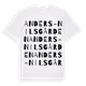 Anders-Nilsgården ordlek t-shirt
