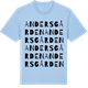 Blue Soul t-shirt med Andersgården ordlek t-shirt