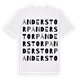 Anderstorp ordlek t-shirt