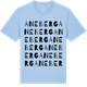 Blue Soul t-shirt med Aneberg ordlek t-shirt