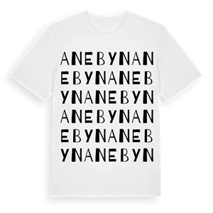 Anebyn ordlek t-shirt – ekologisk bomull t-shirt från Pinshirt
