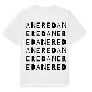 Anered ordlek t-shirt – ekologisk bomull t-shirt från Pinshirt