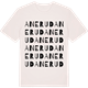 Vintage White t-shirt med Anerud ordlek t-shirt