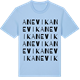 Blue Soul t-shirt med Anevik ordlek t-shirt