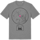 Mid Heather Gray t-shirt med Äng t-shirt