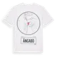 White t-shirt med Ängabo t-shirt