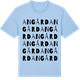 Blue Soul t-shirt med Angård ordlek t-shirt
