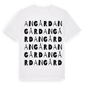 Angård ordlek t-shirt – ekologisk bomull t-shirt från Pinshirt
