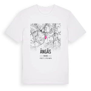 Ängås karta t-shirt – ekologisk bomull t-shirt från Pinshirt