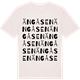 Vintage White t-shirt med Ängåsen ordlek t-shirt