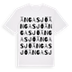Ängasjö ordlek t-shirt