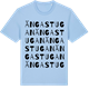 Blue Soul t-shirt med Ängastugan ordlek t-shirt