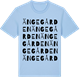Blue Soul t-shirt med Ängegården ordlek t-shirt