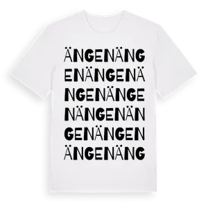 Ängen ordlek t-shirt – ekologisk bomull t-shirt från Pinshirt
