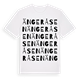 Ängeråsen ordlek t-shirt