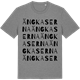 Mid Heather Gray t-shirt med Ängkaserna ordlek t-shirt