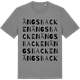 Mid Heather Gray t-shirt med Ängsbacken ordlek t-shirt