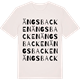 Vintage White t-shirt med Ängsbacken ordlek t-shirt